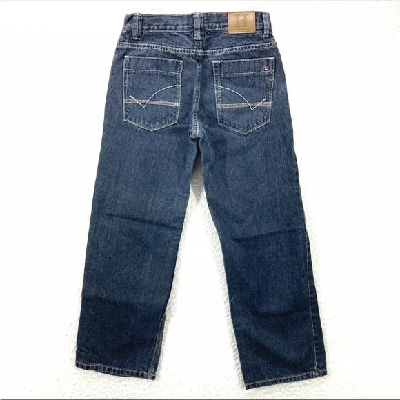 Tommy Hilfiger Boy’s Straight Freedom Blue Jeans Sz 14 - Picture 2 of 6